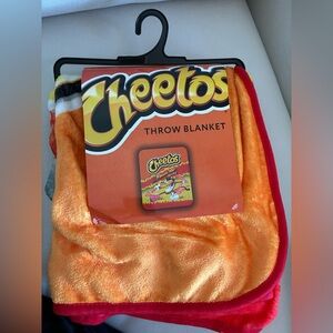 Flaming Hot Cheetos Throw Blanket
